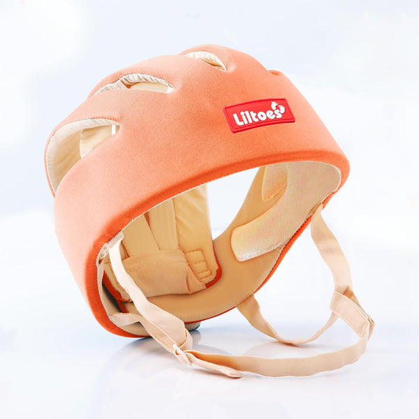 LILTOES Baby Head Protector for Safety of Kids 6M to 3 Years- Baby Safety Helmet  (Orange)